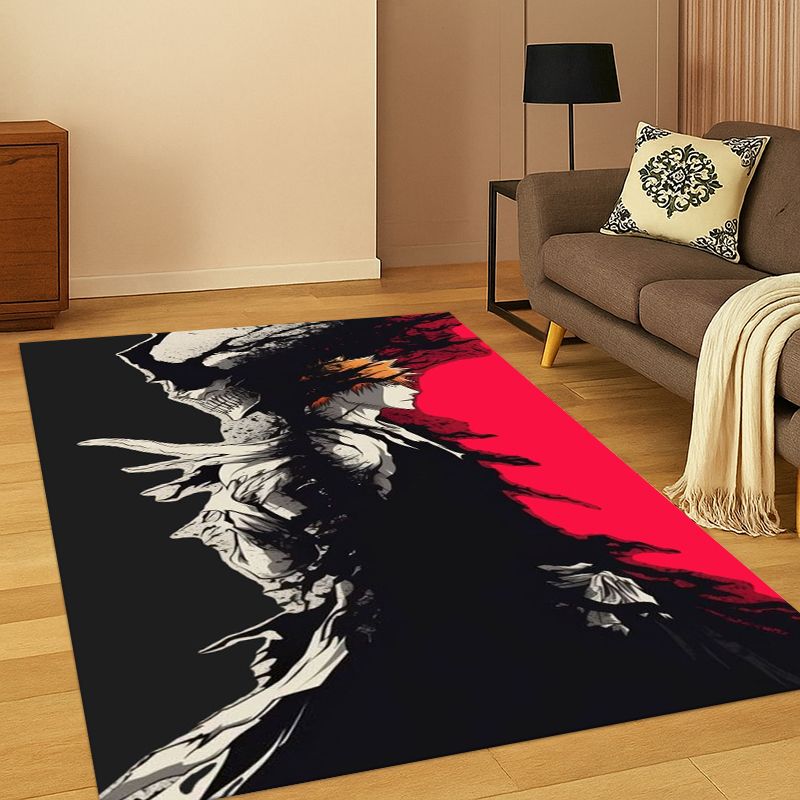 Kids Outdoor Area - Tapete Antiderrapante Clássico Anime Bleach Kurosaki