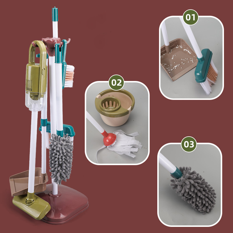 Crianças simuladas vida limpez - Kids Outdoor Broom avaliação e preço