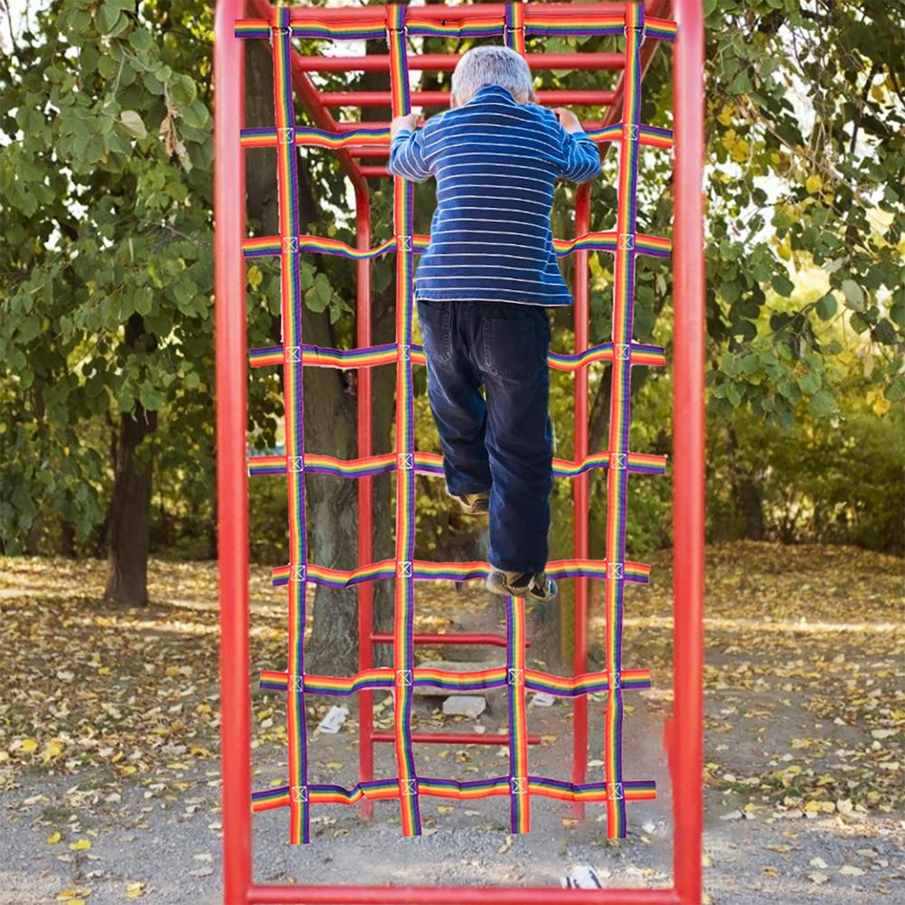 Playground Cargo Net Para Cria - Kids Outdoor Climbing Frame avaliação e preço