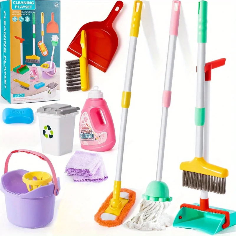 Conjunto de Limpeza Infantil c - Kids Outdoor Broom avaliação e preço