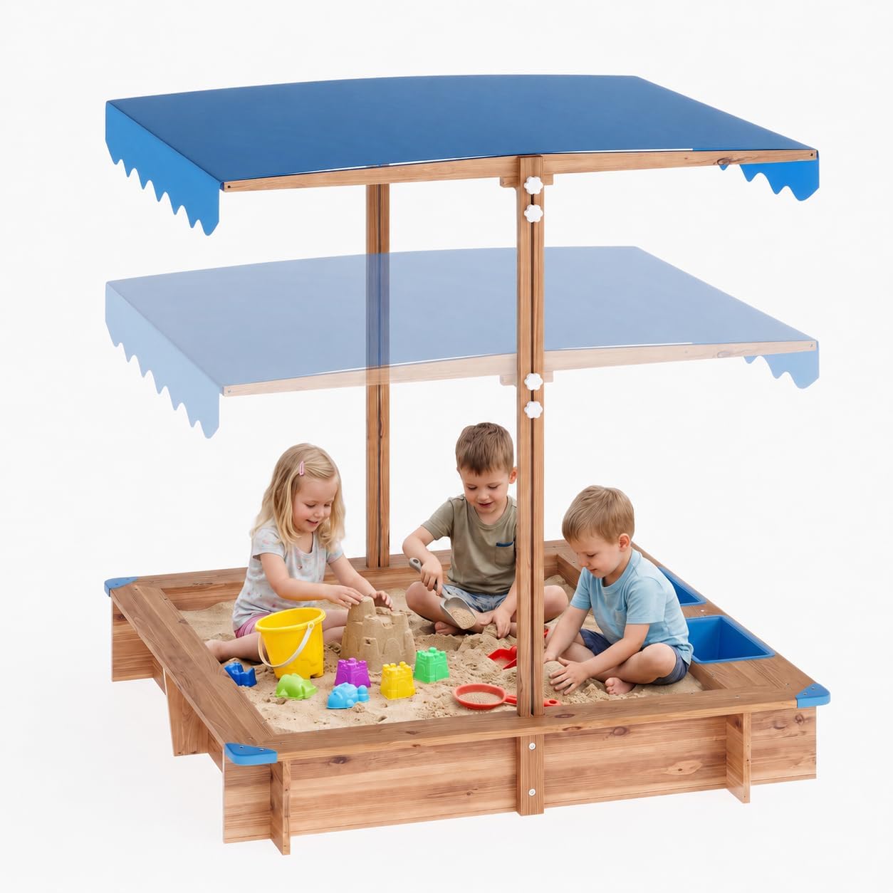 Caixa de Areia Infantil para Á - Kids Outdoor Area avaliação e preço